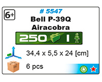 Chasseur BELL P-39Q AIRACOBRA